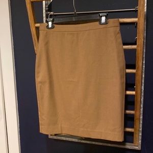 Banana Republic camel pencil skirt. EUC